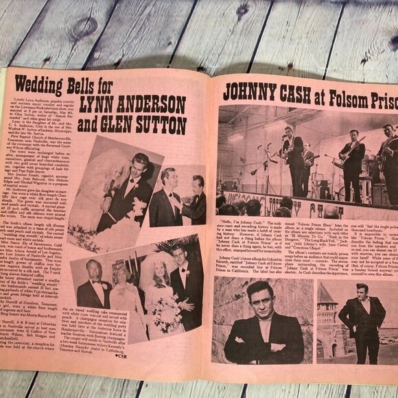 Vintage Country Song Round Up Magazine Nov 1968 - Dell Reeves Marty Robbins - Picture 6 of 6
